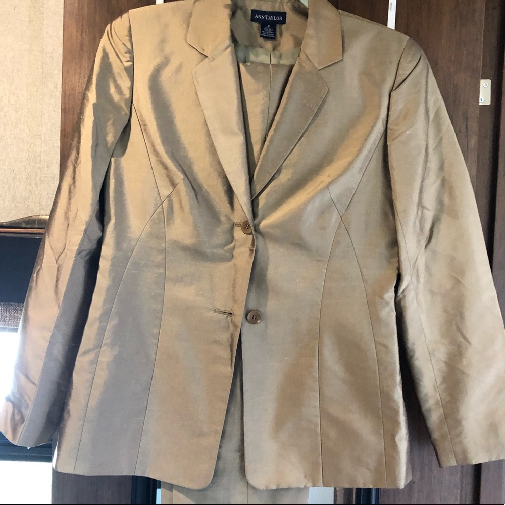 Ann Taylor silk suit